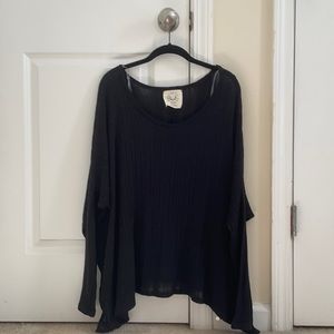 fantastic fawn, small sweater, black